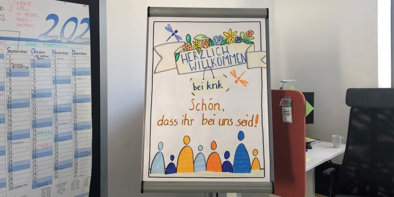 Erste Wochen bei knk